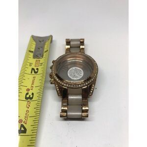 Michael Kors Watch Bracelet Links Case Use Parts Full Band 24/20mm Good T483